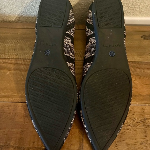 EUC Rothy’s Golden Shimmer Points Size 7 - Picture 8 of 8